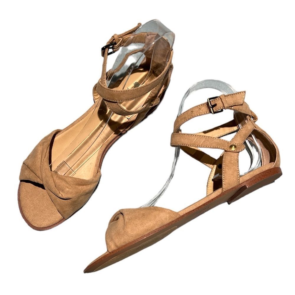 Joes Jean taupe/natural Sandal / Slides - Sz6. B56